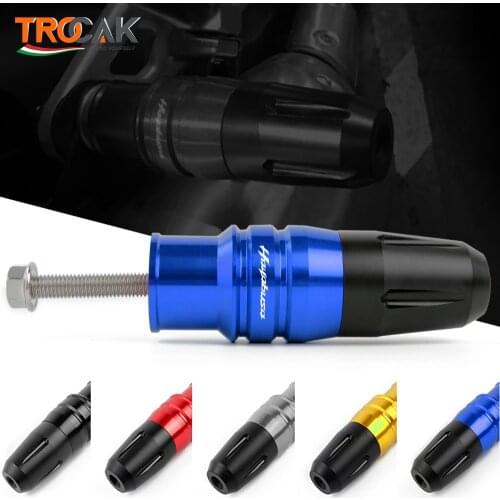 NEW For SUZUKI HAYABUSA GSX1300R GSXR1300 Motorbike CNC accessories Exhaust Frame Sliders Crash Pads Falling Protector