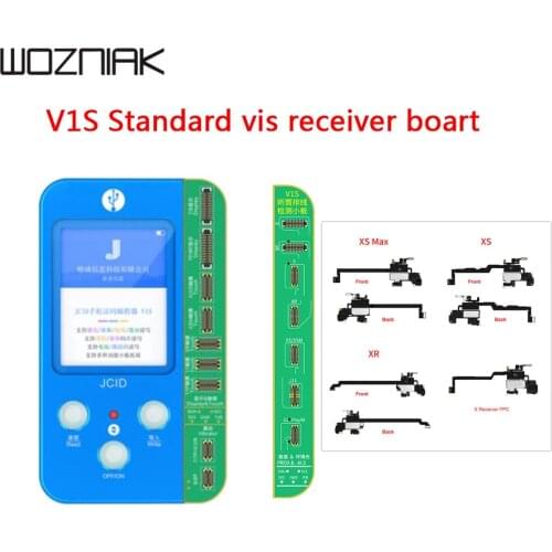 JC V1S Earpiece Speaker Flex Cable Detection Board Receiver FPC Test Sensor Cable For iPhone 8-11promax Face ID Repair True Ton