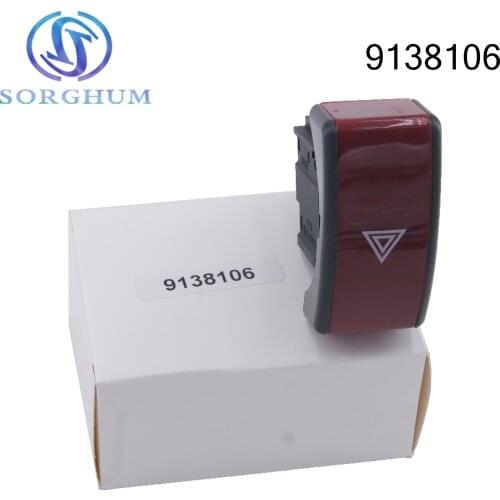 Warning Switch for OPEL Corsa C 9164141 9138106 1241625 04/2001 High Quality