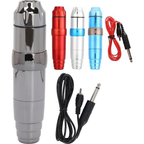 Profession Rotary Tattoo Pen Machine Powerful Silent Motor Eyebrow Lip Permanent Makeup Tattoo Gun With Hook Line For Tattooist