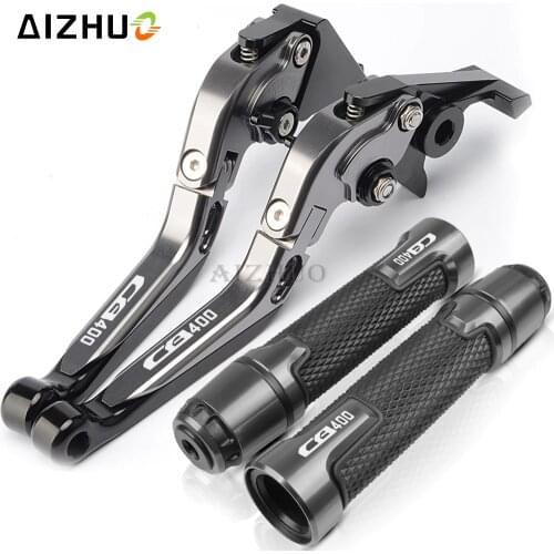 For Honda CB400 CB400SF CB400 VTEC 1992-1998 CB-1 CB400F 1989-1991 CB 400 SF Motorcycle CNC Brake Clutch Lever Handle Grips