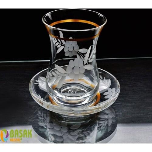 Spike Large Ajda Doğa Gilded Tea Takımı 12 Parça