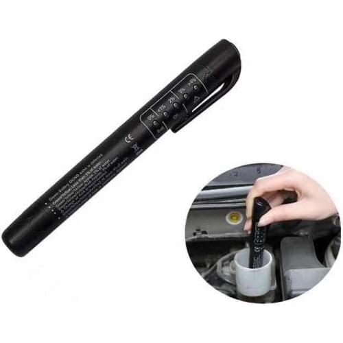 Auto Liquid testing Brake Fluid Tester pen 5 LED indicator for DOT3/DOT4 electronic pen brake fluid oil tester Digital Tool