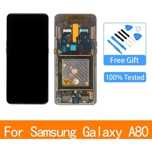 Original For Samsung Galaxy A80 A805F/DS A805FD LCD Display Touch Screen Digitizer Assembly For Samsung A 80 lcd