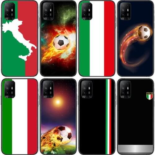 Italian flag footballFor Realme C3 Case Soft Silicon Back cover OPPO Realme C3 RMX2020 Coque Capa Funda find x3 pro C21 8 Pro a9