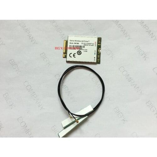 JINYUSHI For EM7305+2pcs 30cm 4G antenna Standard Edition GOBI5000 4G LTE Module NGFF wwan card Free shipping