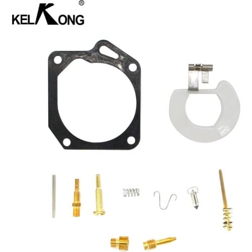 KELKONG Carburetor Rebuild Kit For PZ19 PZ19J Repair Kit for Scooter Moped Jog50 Jog90 1E40QMB 1PE40QMB E-TON Polaris accessori