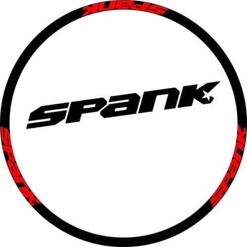 Mountain Bike Wheel Set Rim Replacement Sticker for SPANK BMX MTB Cycling Decals