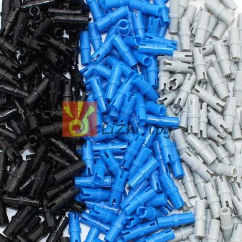 Technic2780 Pin with Friction Ridges Lengthwise WITH Center Slots Bricks Building Blocks Parts Compatible Accessories Mechanical