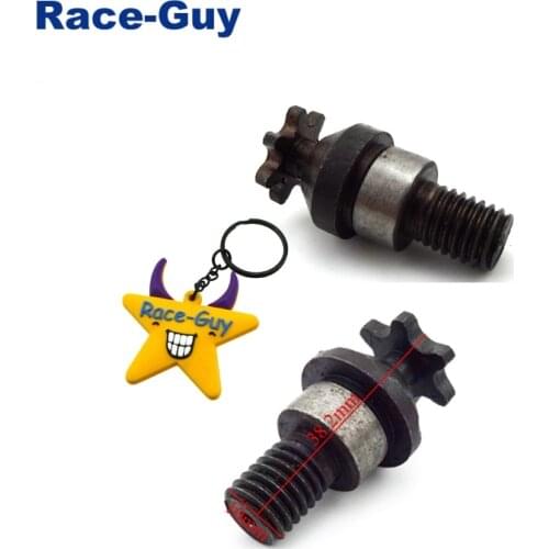 25H-7 Tooth/T8F-6 Tooth Clutch Drum Gear Box Front Pinion Chain Sprocket For 2 Stroke 47cc 49cc Pocket Bike Mini Kids ATV Quad