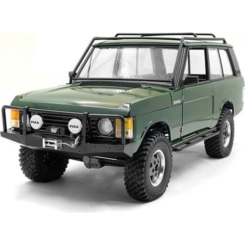 For 1/10 Range Rover SCX10 RC Car Spare Parts Stainless Steel Car Shell Mount Metal Side Step Pedal