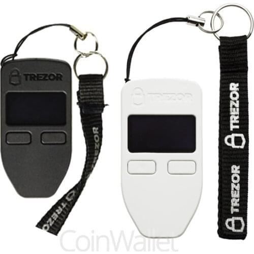 TREZOR Digital Currency Smart Hardware Wallet 120Mhz USB Cool Virtual Wallet Support For Windows MacOS Linux Android