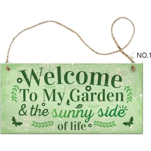 1PC Forest Series Wooden Hangtag Grass Printed Hanging Sign For Door Wall Decor Home Garden Yard Wood Plaques Decoration