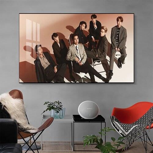 DIY 5D Diamond Painting Bangtan Boy Cross Stitch Kits Full Diamond Embroidery Mosaic Home Decor Art Picture of Rhinestones