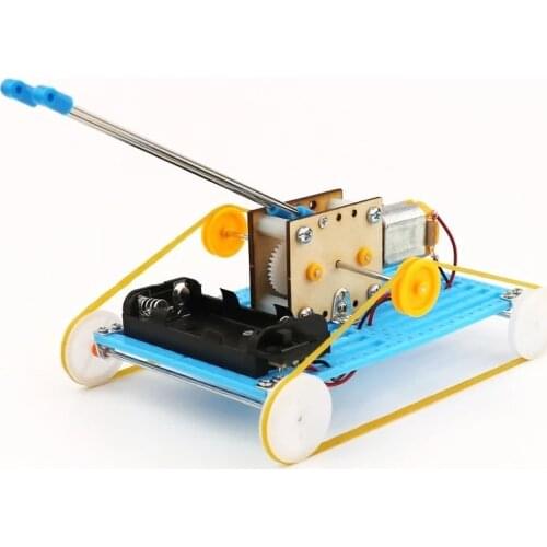 DIY Robot Tank Scientific Invention Toys Good Gifts for Kids Gift Birthday Present