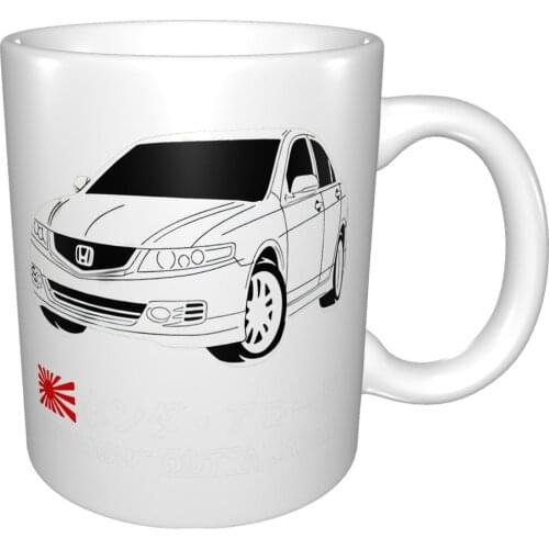 Honda Accord Euro R Cl7 05 08 Mug Coffee Cup Coffee Mug Glass With Straw Porcelain Coffee Mugs Yogurt Cups With Lid