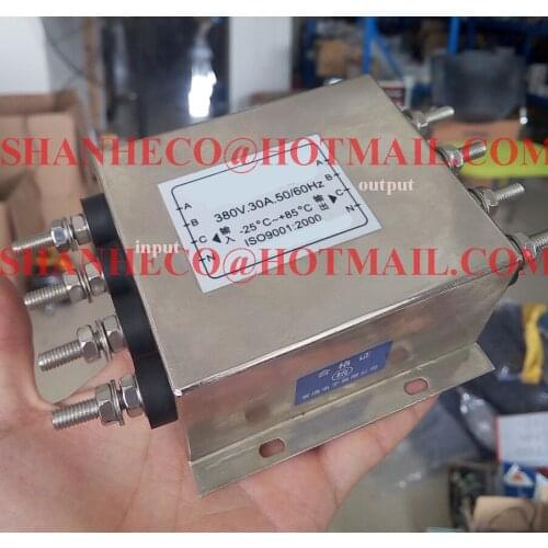 EMI power filter 380V 3 phase 4 wire Connector