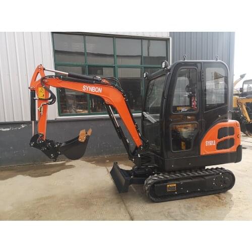Mini Digger Machine Efficiency Operating 1.8Ton Small Crawler Excavator