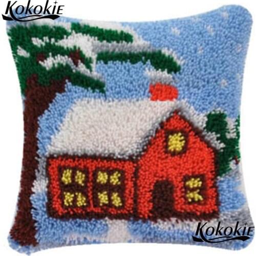 Latch hook rug kits pillow kits handmade cushion mat cross stitch kits embroidery needlework sets handicraft diy rug 3d carpet