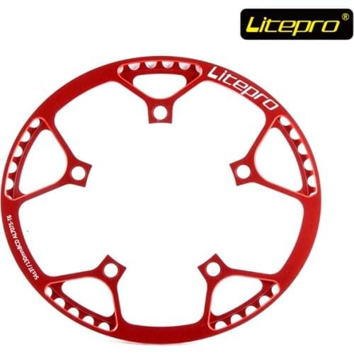 Litepro 54T Plus or minus 3 Ellipse Chain Ring 20 Inch Folding Bike Refiting Disc Bicycle Parts