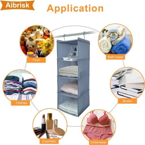 Multi-layer wardrobe closet foldable item storage rack clothes inner hanger closet organizer closet organizer storage shelf