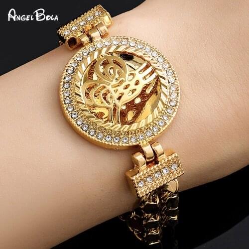 Fashion Middle East Muslim Gold Coin Lady Charm Jewelry Bracelet Party Party Wedding Luxury Bracelet Holiday Gift Wholesale