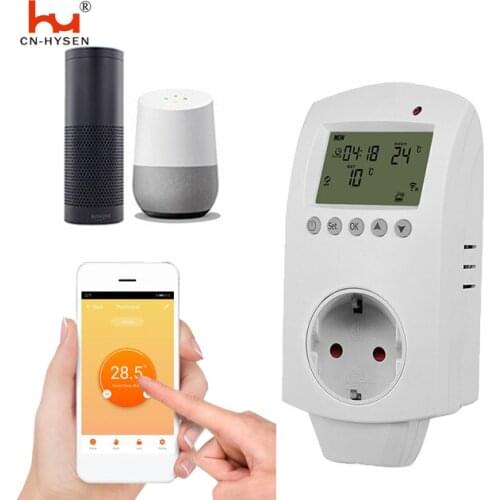 Hysen New Wifi Environmental Protection Plug In Thermostat