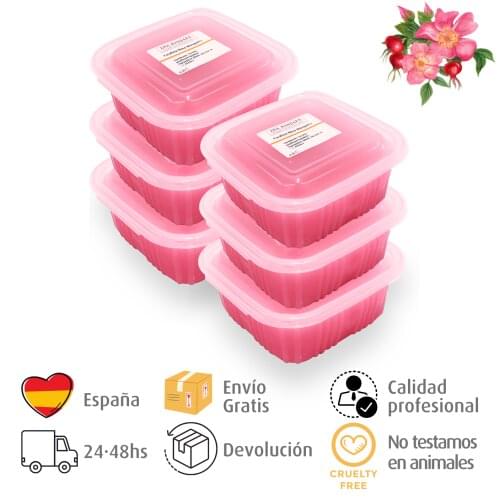 ANA MANDARA-paraffin rose hip 3000ml (2100gr) treatment for feet and hands. Hydrates, nourishes and stimulates dry skin