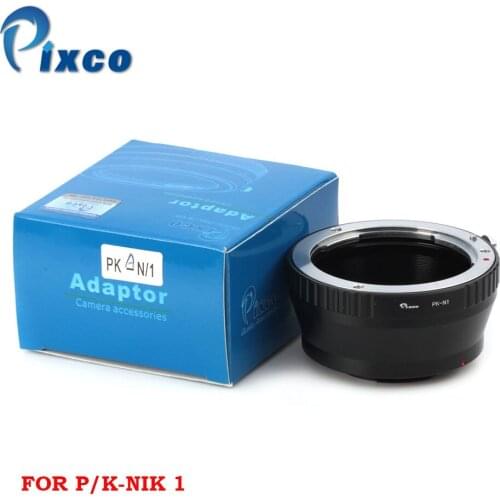 Pixco P/K-Nik-1 Lens Adapter Suit For Pentax PK Lens to Nikon 1 Camera J5 J4 S2 V3 AW1 J3 J2 J1 V2 S1 V1