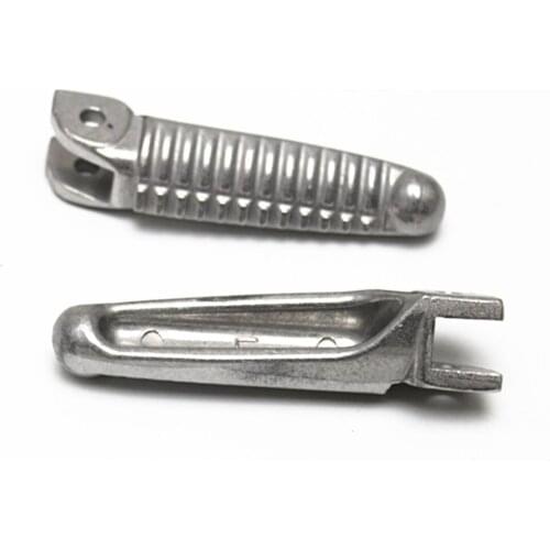 Polished Silver Front Footrest Foot Pegs For DUCATI 848 1098 1198 2008-2013 Footpegs Pedals