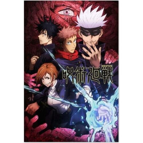 Classic Anime Jujutsu Kaisen Posters And Prints Japanese Animation Canvas Painting Cartoon Wall Art Pictures Bar Home Decoration