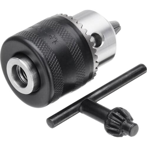 1.5-10mm Metal Stable Keyed Drill Adapter Drill Chuck for 100mm Angle Grinder Power Tool Accessories