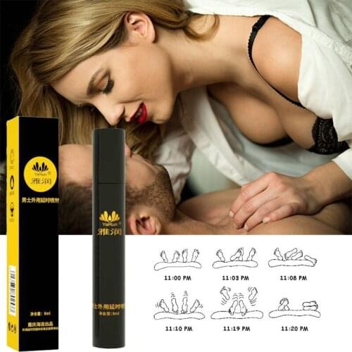 8ml mens external delay spray 60 minutes time-controlled long-lasting spray room fun adult sex products