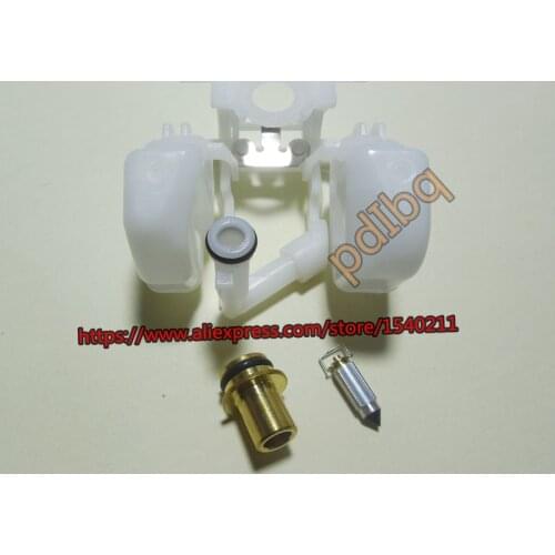 Bandit250~400CC (GSF250~400) GJ77A/GK75A/7AA Impulse GK79A DR250/350 GSX400S KATANA 400 Plastic float + needle valve + base
