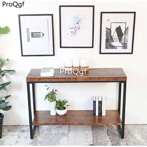 Prodgf 1 Set ins wood 80*30*85cm minshuku corner table