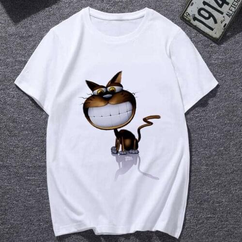 New 3D cat printed t shirt Kid fashion Harajuku Short Sleeve t-shirt Boys Girls White Tshirt Children Tops clothing BAL542