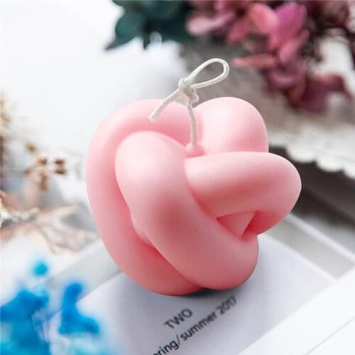 Creative Ball Silicone Candles Molds DIY Aromatherapy Plaster Mold 3D Mousse Chocolate Wax Mould Soap Molds Candle Plaster Mould