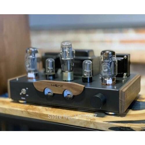 Himing Latest Mona Wood Version KT88 Tube Amplifier HIFI EXQUIS single-ended handmade amp RHKT88W