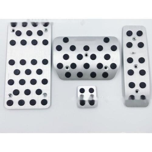 Car Pedal Cover Fit ForApplicable To Volkswagen Touareg Accelerator Pedal Aluminum Alloy Perforated Anti-skid