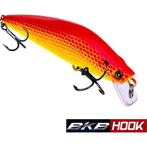 1Pcs 8g 8.1cm Swim bait Long shot Minnow Fishing Lures 3D Eyes Laser Aritificial fishing Wobblers Crankbait Plastic Baits Pesca