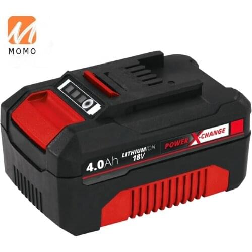Factory New 18V 4.0Ah Lithium-ion Rechargeable Battery 4511481 for Einhell 18-Volt Power X-Change Series Cordless Power Tools