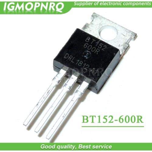 10pcs BT152-600R BT152-600 BT152 Triacs RAIL TRIAC TO-220 new original