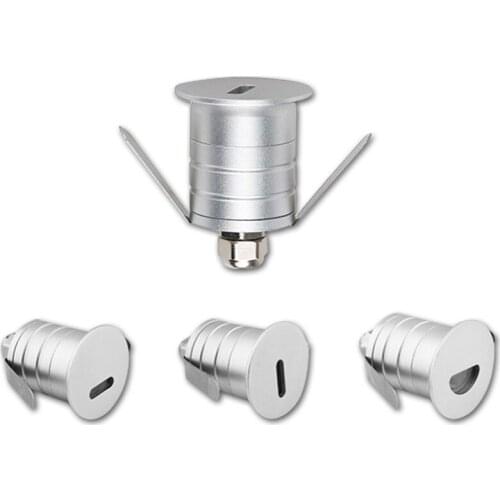 10pcs LED Garden Lamps 1W 3W DC12V 24V Recessed Exterior Floor Deck Lights Ground Sidewalks Stairs Outdoor IP67 Led Spotlight