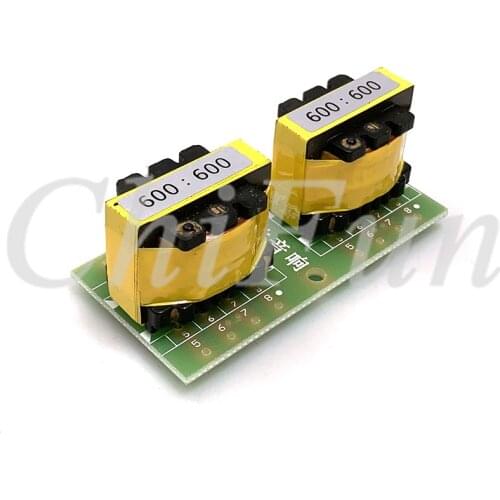 2PCS / 600 Europe: 600 European audio signal isolation transformer, Z11 annealing sand steel plate, 40Hz to 50KHz