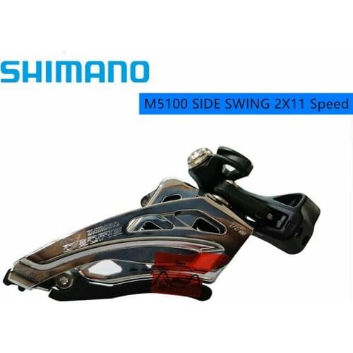 2020 New Shimano Front Derailleur Deore M5100 22 Speed High Clamp Mountain Bike Front Derailleur 11-H 22s