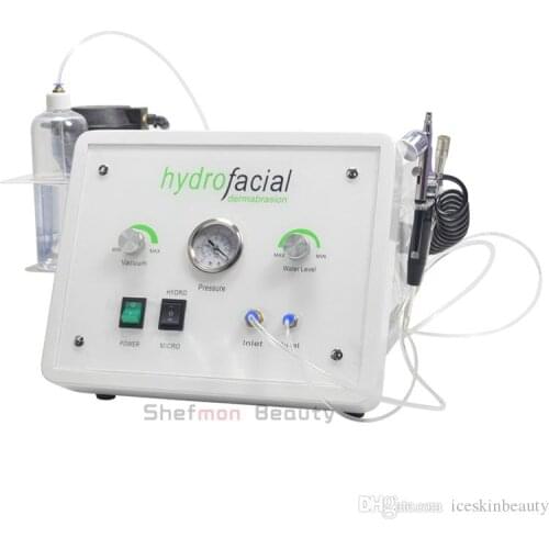 3 in 1 Portable Hydrodermabrasion Diamond Microdermabrasion Oxygen Jet Peel Skin Care Hydro Spa Salon Facial Care Tool