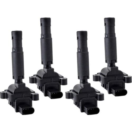 4x Car Ignition Coil Pack Auto Engine Ignition Coil 0040100042 Fit For 2003-2005 Mercedes-Benz