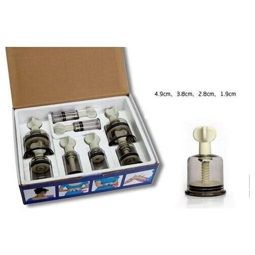 8 pcs/lot different size, nipple pussy sucker pump stimulator breast enlarger Body massager cupping free shipping