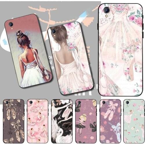PENGHUWAN Beautiful ballerina girl dance shoes Phone Case cover Shell For Vivo Y91c Y17 Y51 Y67 Y55 Y93 Y81S Y19 Y7S Case