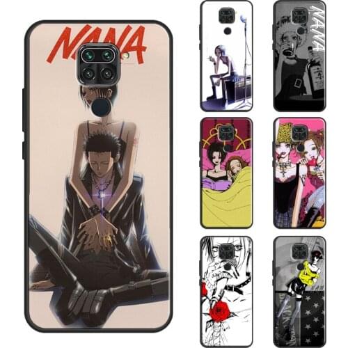 Nana Osaki Nana Manga Anime Case For Xiaomi Redmi Note 10 9 8 Pro Note 9S 8T Note 7 Cover Shell For Redmi 9 9A 9C 9T